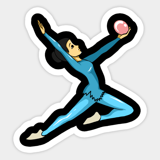 Gymnastics Sticker by fromherotozero